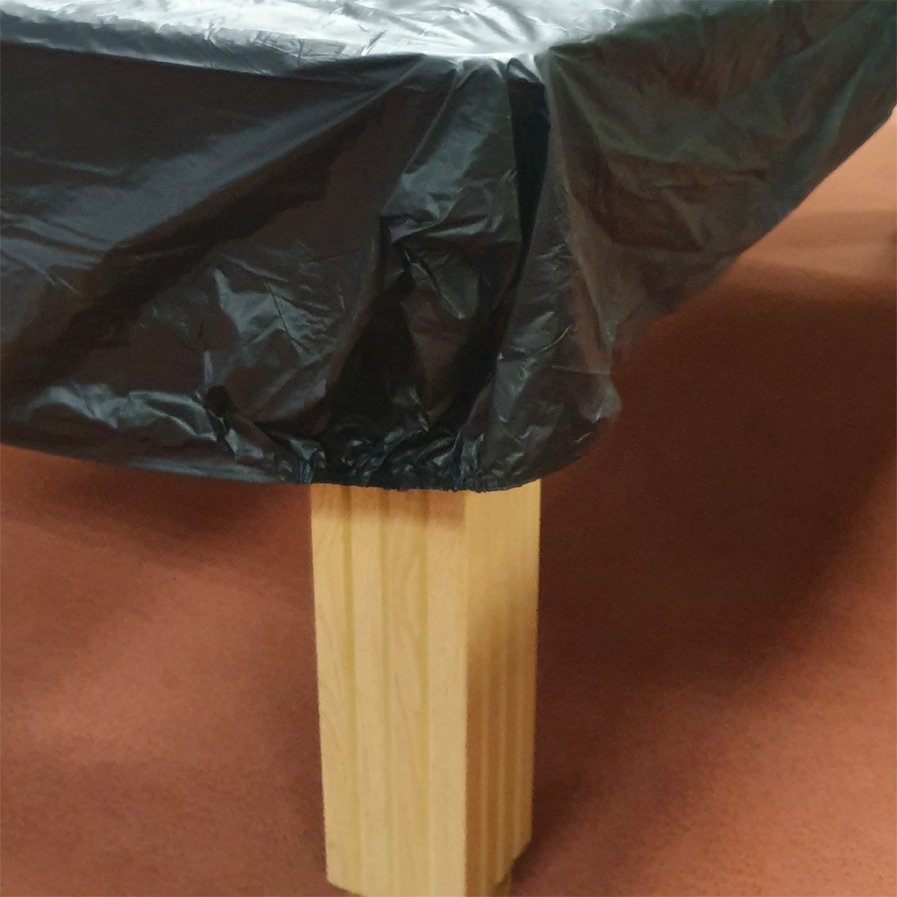 Housse élastique Pvc 7ft noire – Image 2