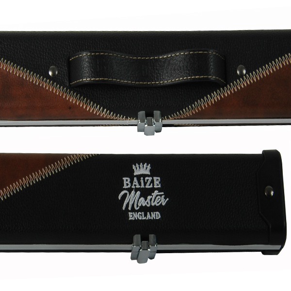 Etui aluminium/cuir Black/Brown Baize Master Queue 1 pièce – Image 2