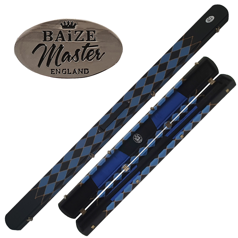 Etui rigide Deluxe damier Blue/Black Baize Master (2Q) 1 pièce 157cm