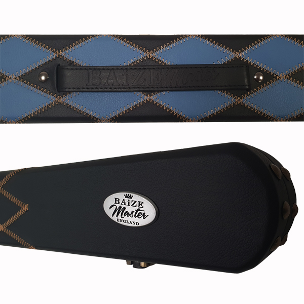 Etui rigide Deluxe damier Blue/Black Baize Master (2Q) 1 pièce 157cm – Image 2