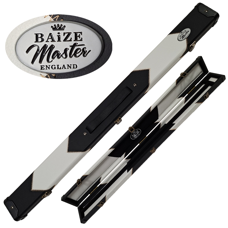 Etui rigide renforcé black/white Baize Master 2 pièces 81cm