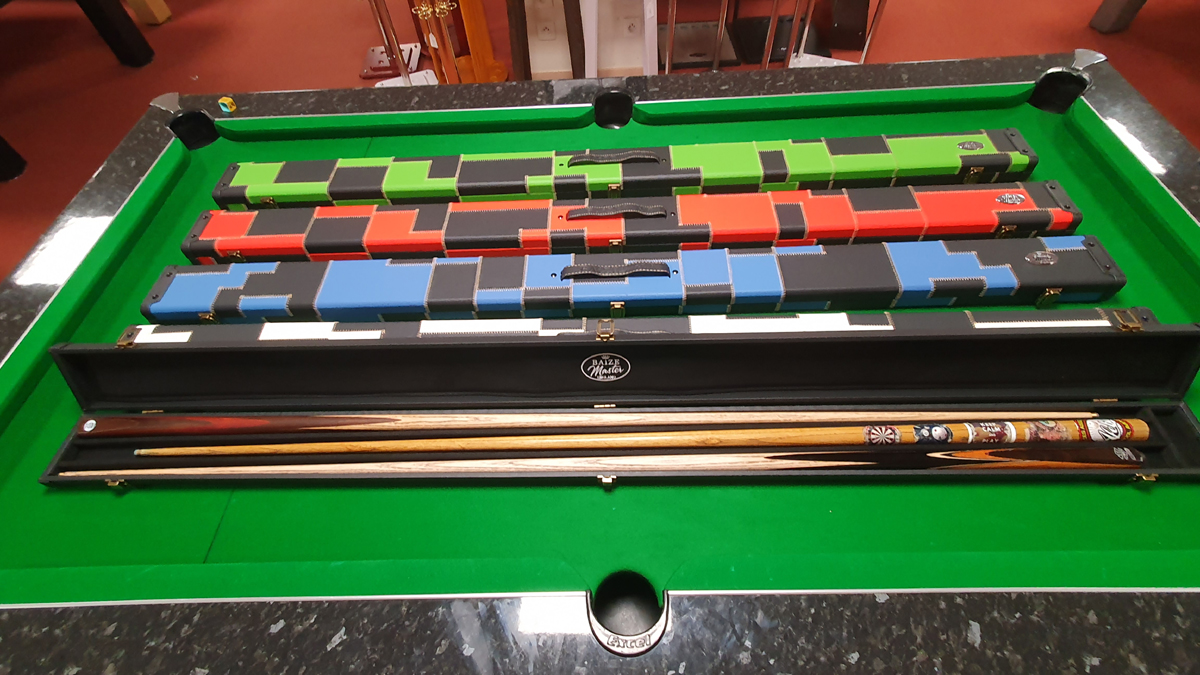 Etui rigide renforcé damier Black/White Baize Master (3Q) 1 pièce 157cm – Image 2