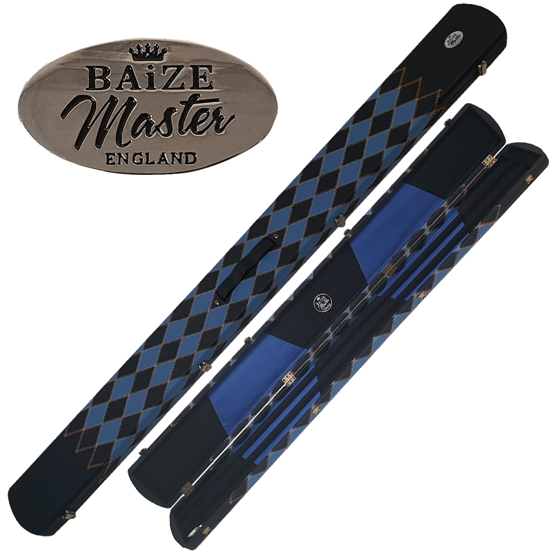 Etui rigide simili-cuir damier Black/Blue Baize Master (3Q) 1 pièce 159,5cm