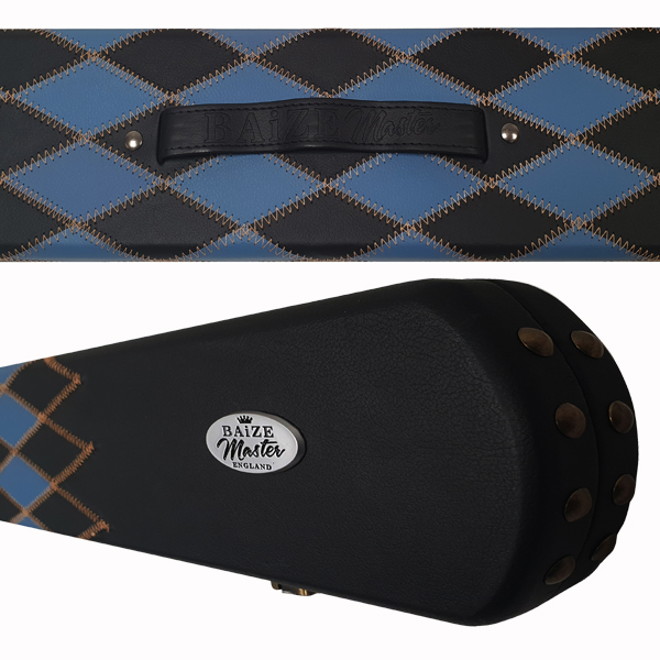 Etui rigide simili-cuir damier Black/Blue Baize Master (3Q) 1 pièce 159,5cm – Image 2