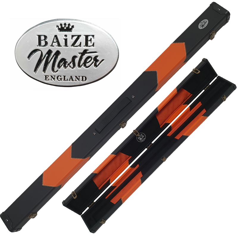 Etui rigide renforcé black/orange Baize Master 2 pièces 3/4