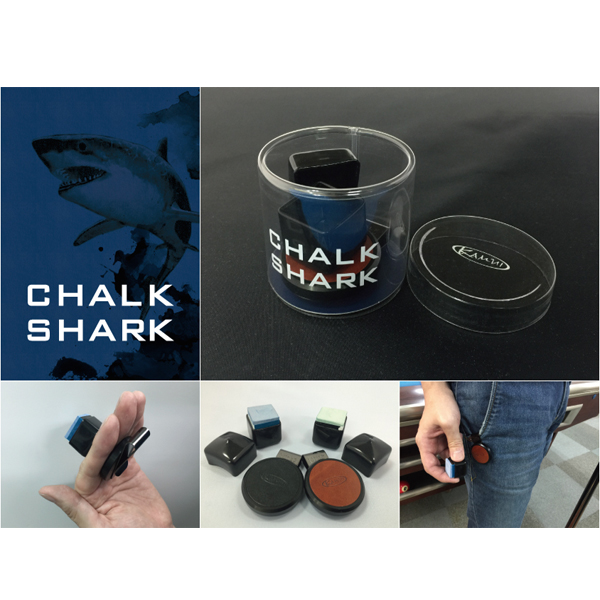 Porte-craie ceinture silicone/magnétique Kamui Shark noir – Image 2