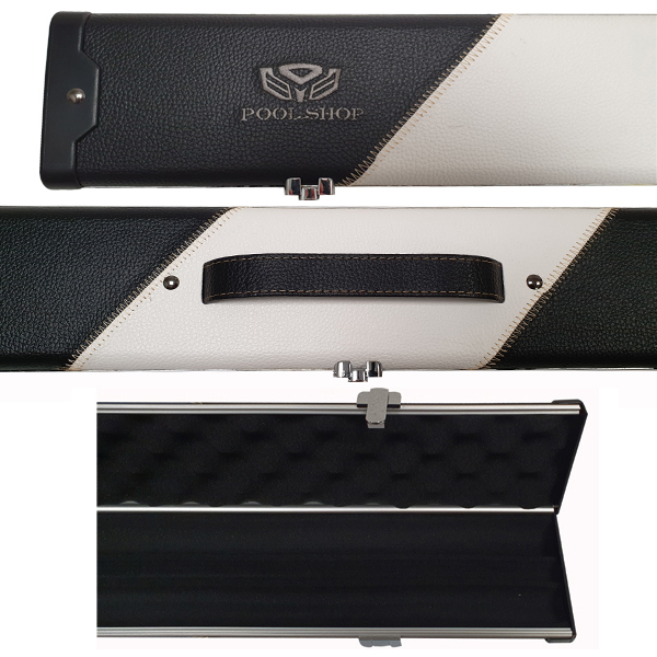 Etui aluminium/cuir Black/White (3Q) Pool Shop Queue 1 pièce – Image 2