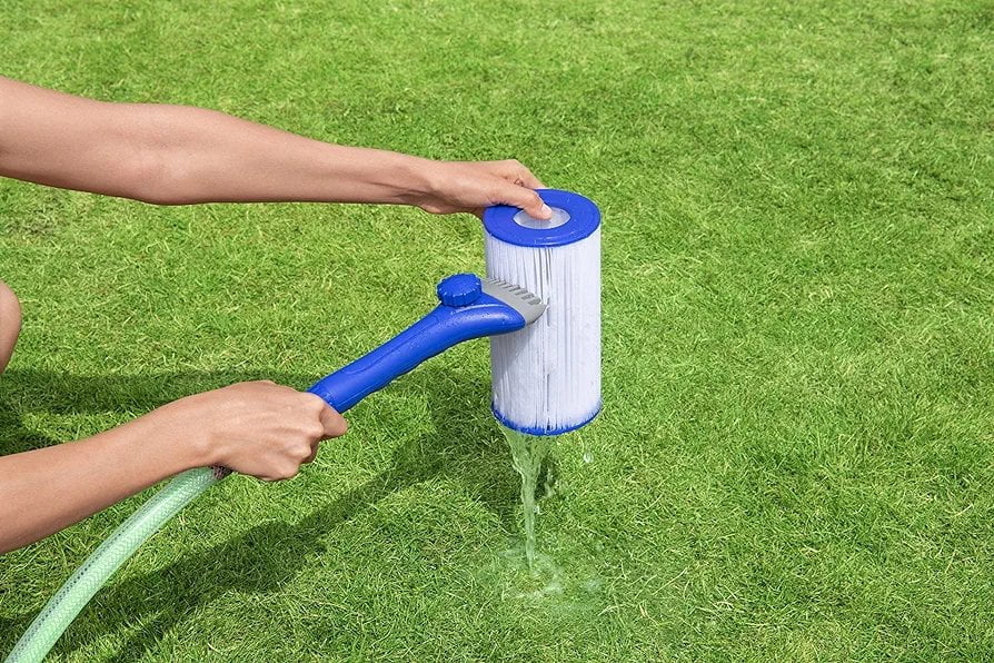 Bestway 58662 Aqualite Brosse filtrante, nettoyant pour filtre, filtration efficace – Image 2
