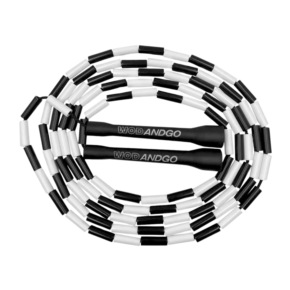 Corde à sauter Perlée – Noir & blanc