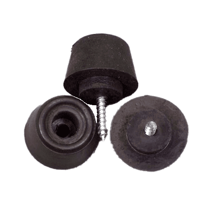 Talon caoutchouc universel à vis (queue 1pc. Artemis)