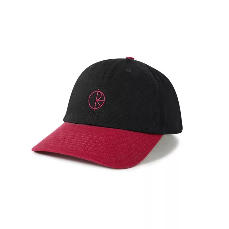 Polar Skate Co / Sai Cap Stroke Logo / Black Redcurrant