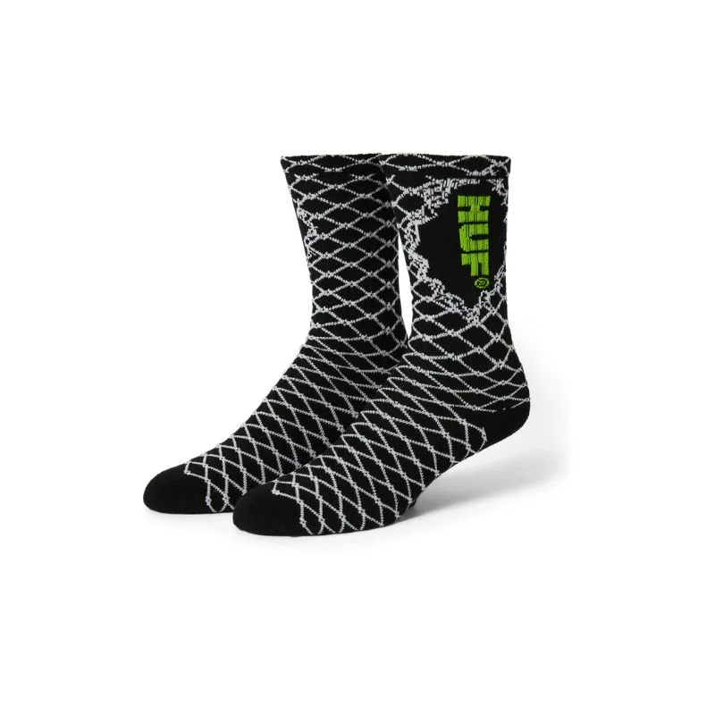 HUF / Socks / Broken Fence / Black