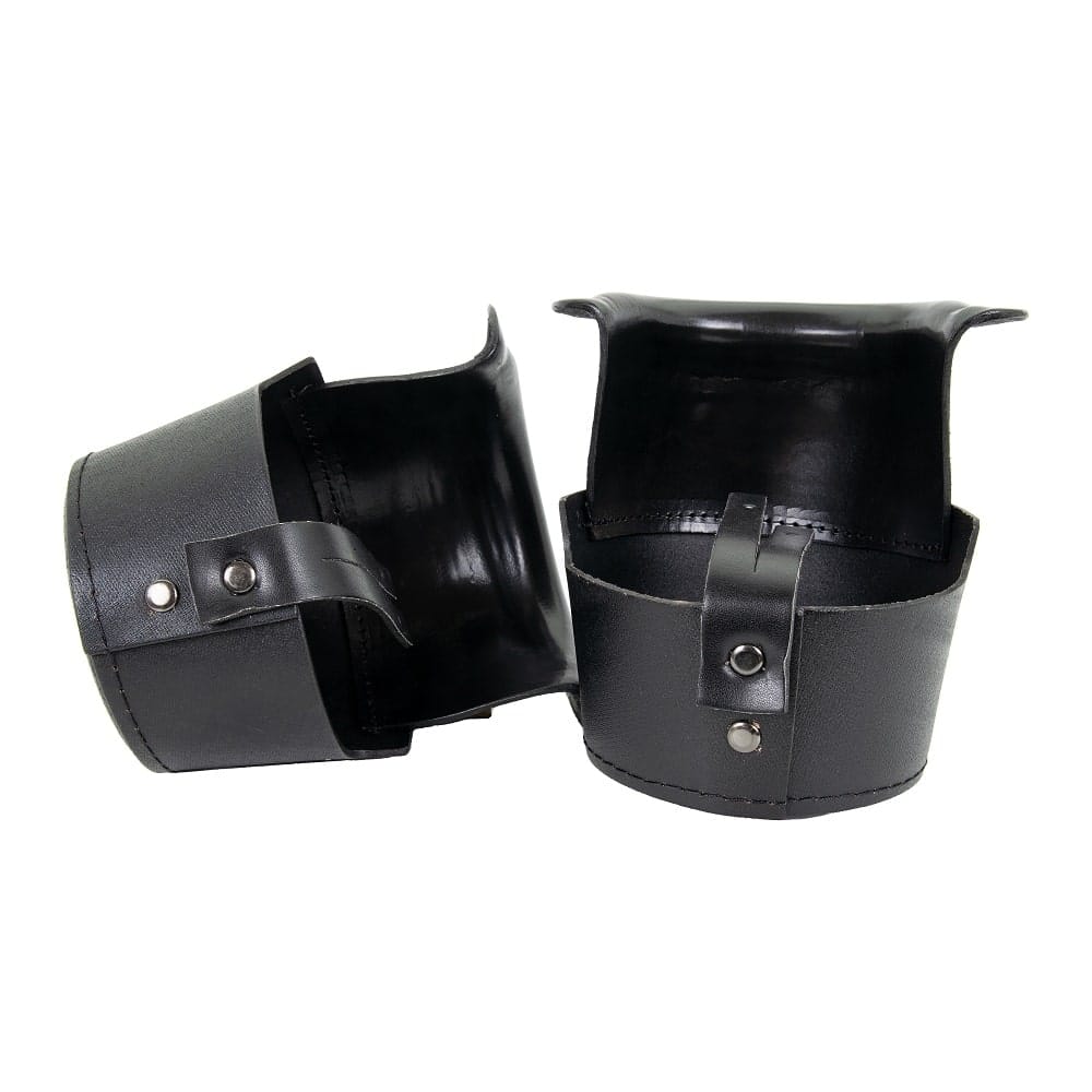 Poches en cuir noir pour billard Rasson