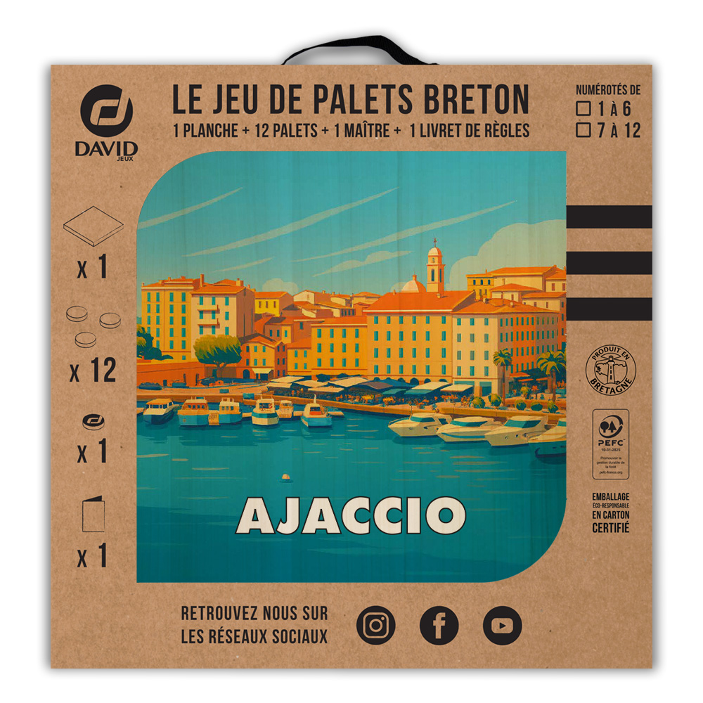 Kit de jeu de palets breton – Ajaccio – Image 3