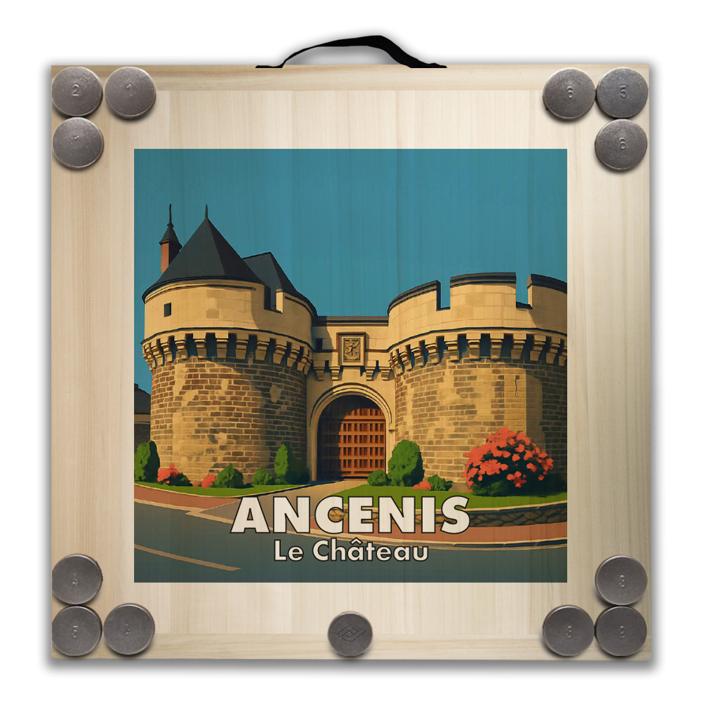 Kit de jeu de palets breton – Ancenis – Le Château – Image 2