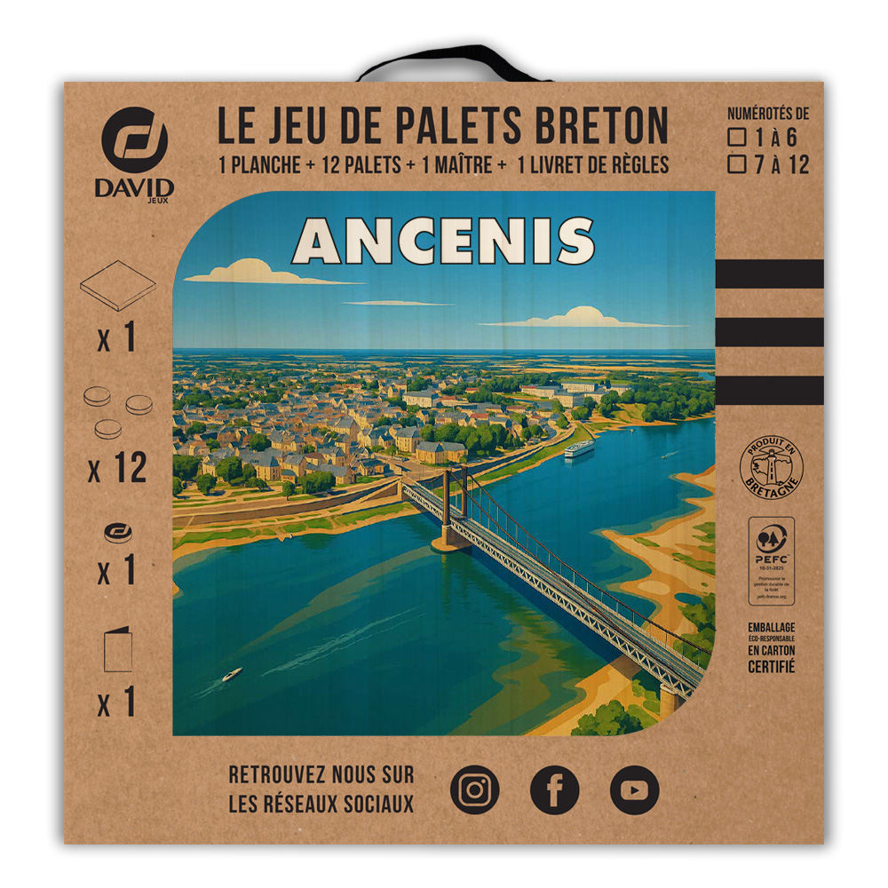 Kit de jeu de palets breton – Ancenis – Image 3