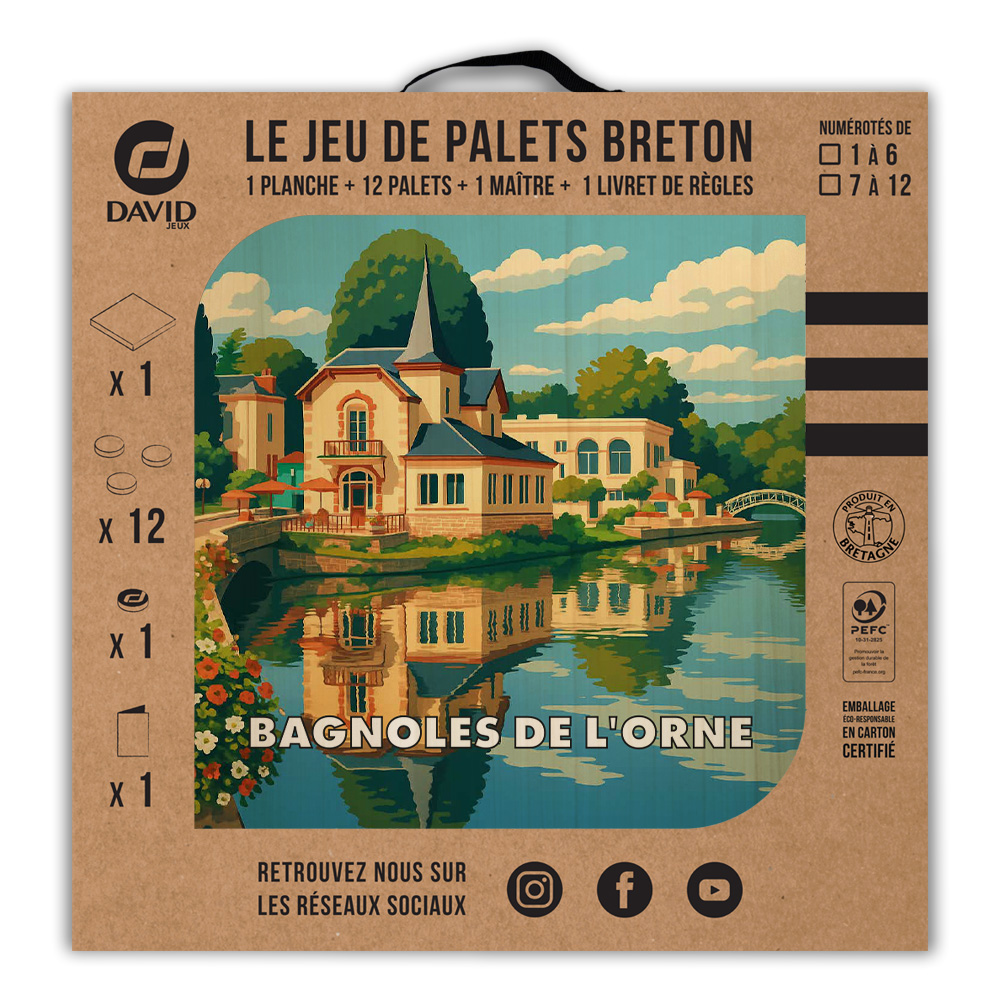 Kit de jeu de palets breton – Bagnoles de l’Orne – Image 3