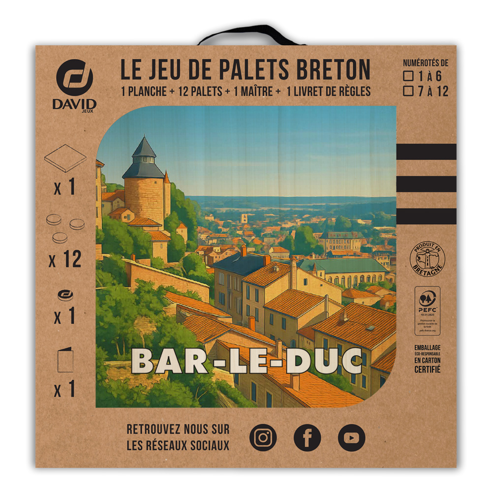 Kit de jeu de palets breton – Bar-le-Duc – Image 3
