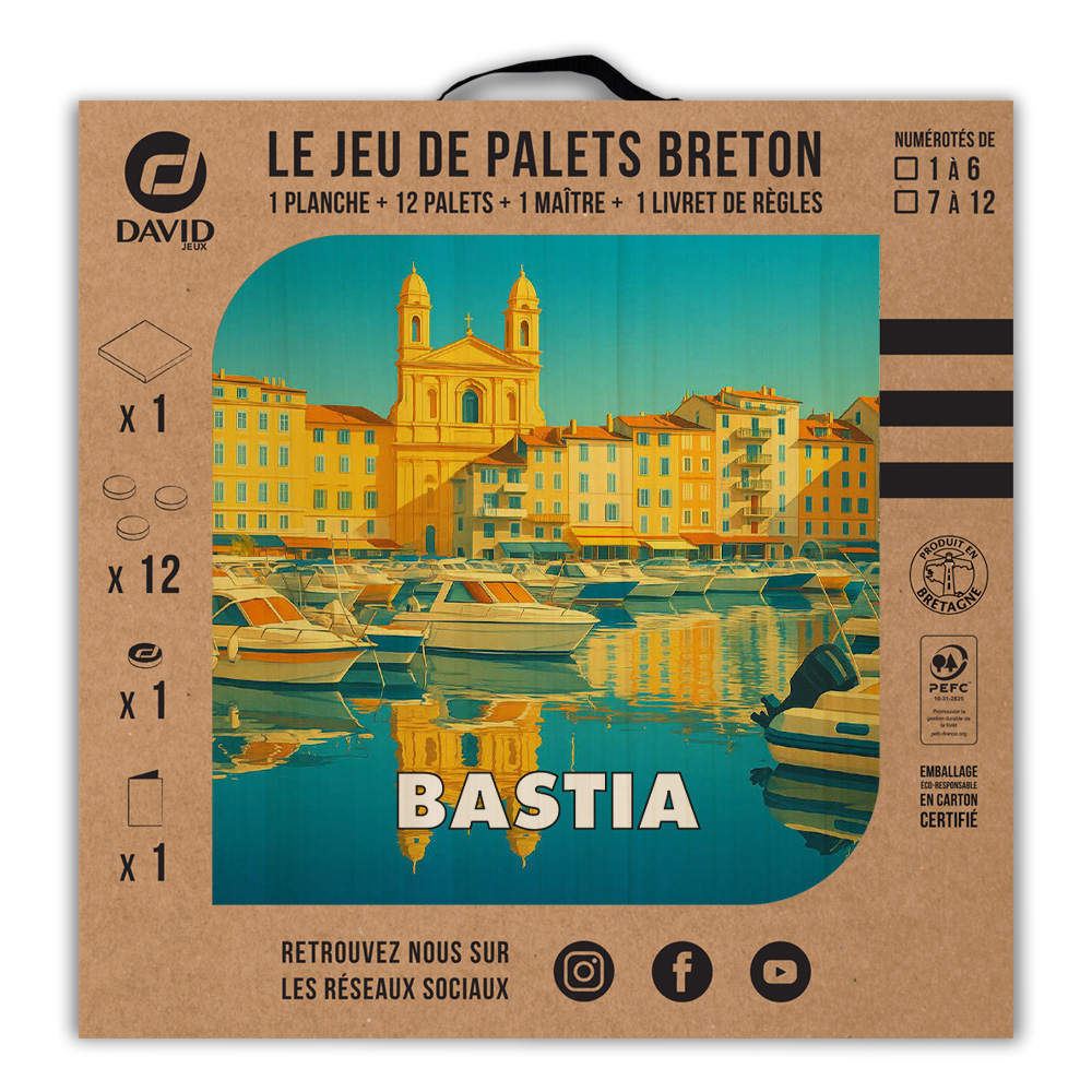 Kit de jeu de palets breton – Bastia – Image 3