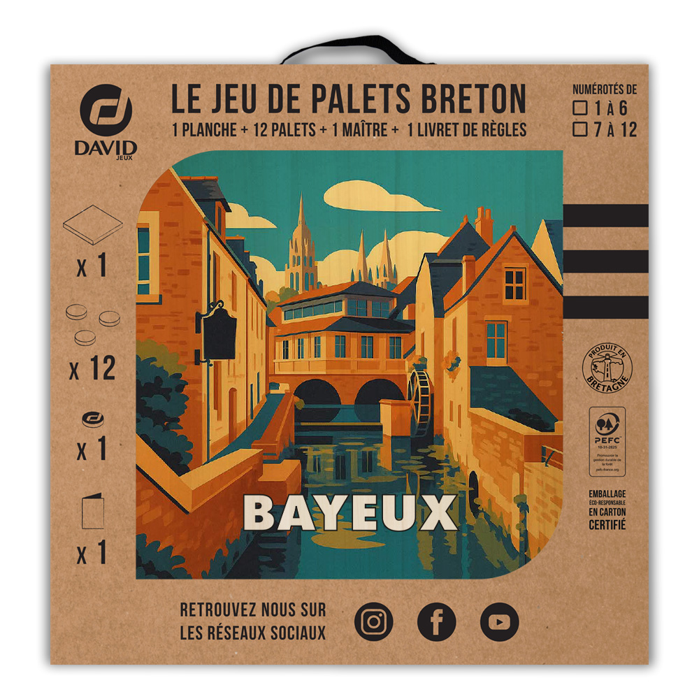 Kit de jeu de palets breton – Bayeux – Image 3