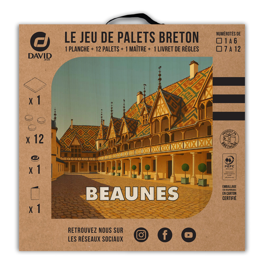 Kit de jeu de palets breton – Beaunes – Image 3