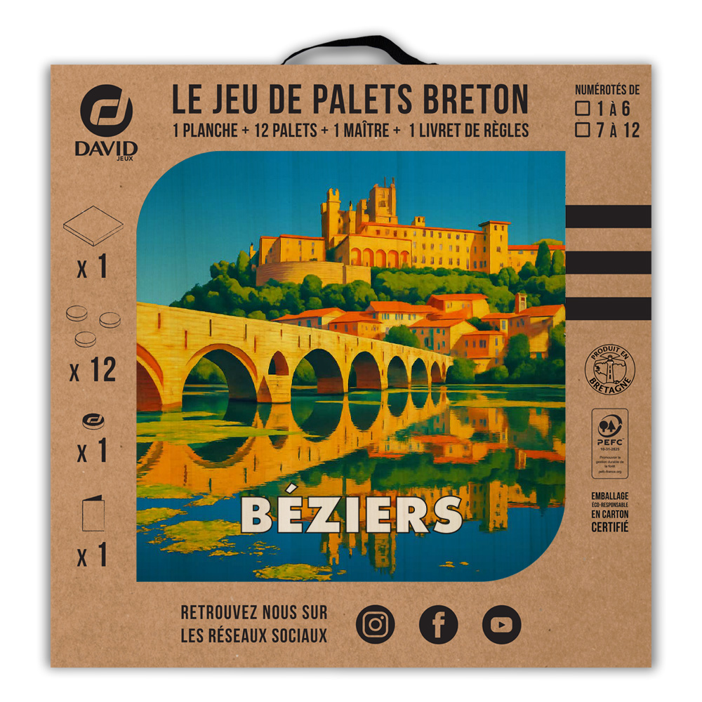 Kit de jeu de palets breton – Béziers – Image 3