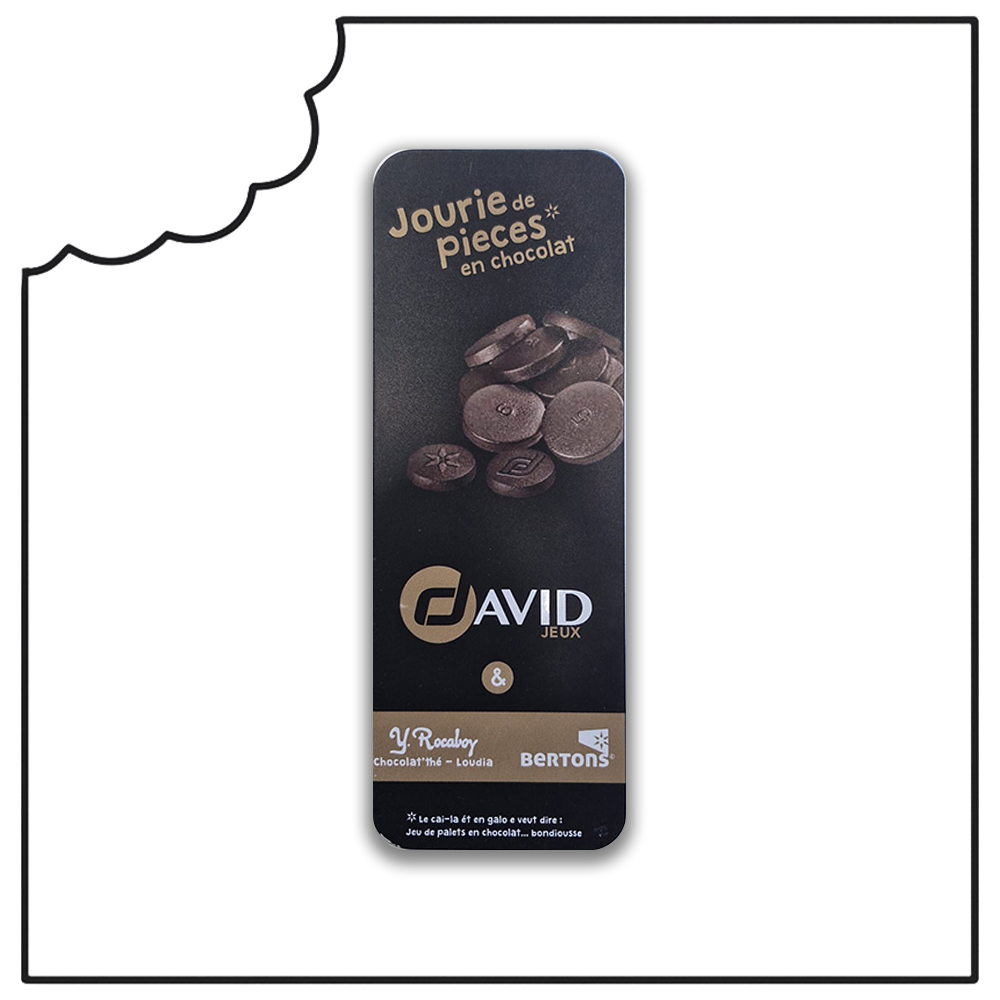 BOITE DE PALETS AU CHOCOLAT NOIR – Image 2