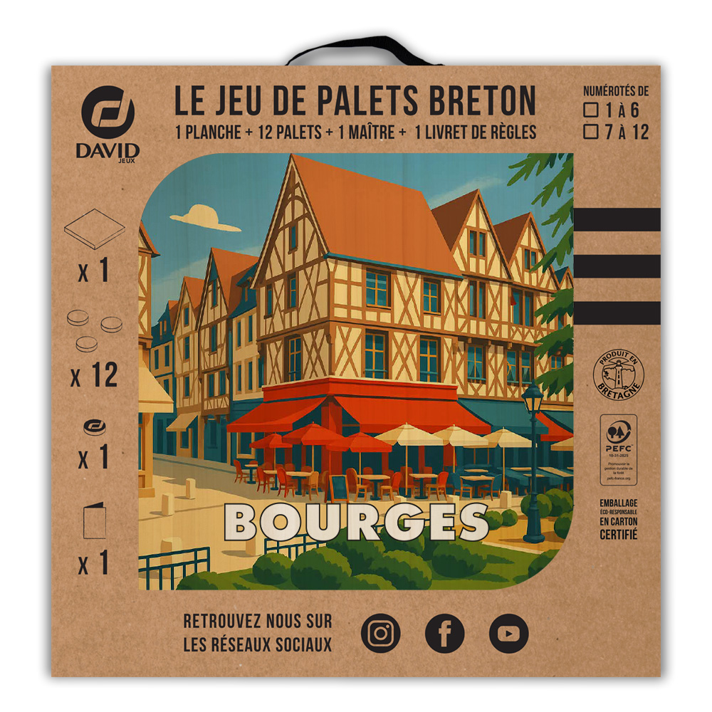 Kit de jeu de palets breton – Bourges – Image 3