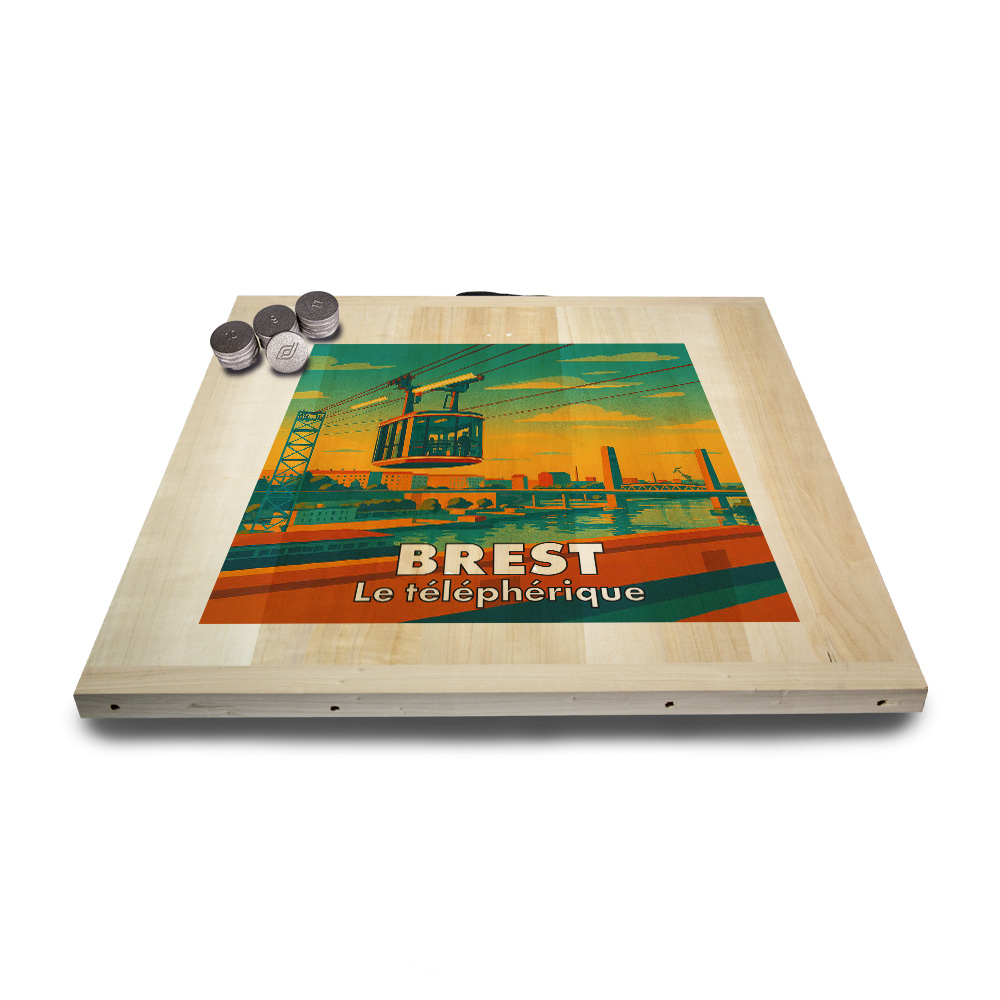 Kit de jeu de palets breton – Brest – Le téléphérique – Image 4