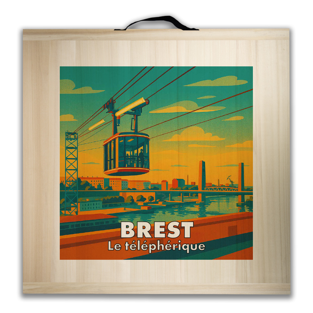 Kit de jeu de palets breton – Brest – Le téléphérique