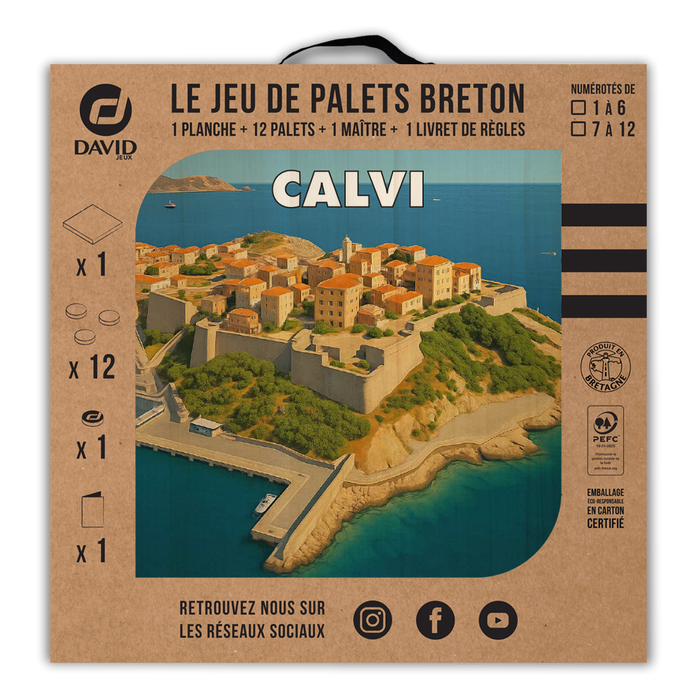 Kit de jeu de palets breton – Calvi – Image 3
