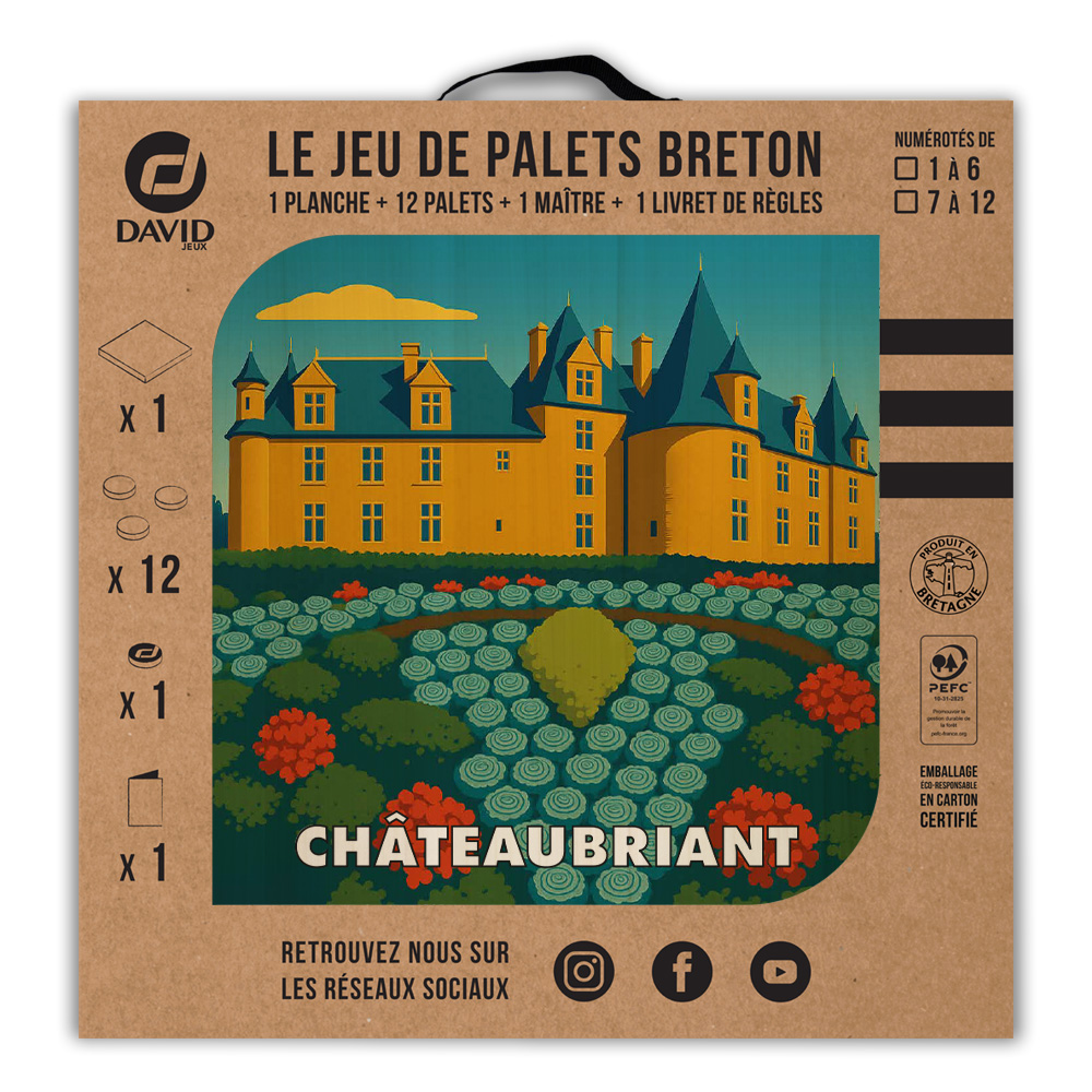 Kit de jeu de palets breton – Chateaubriant – Image 3