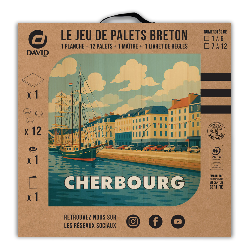 Kit de jeu de palets breton – Cherbourg – Image 3