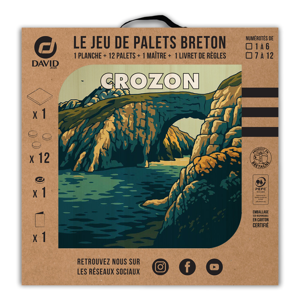 Kit de jeu de palets breton – Crozon – Image 3