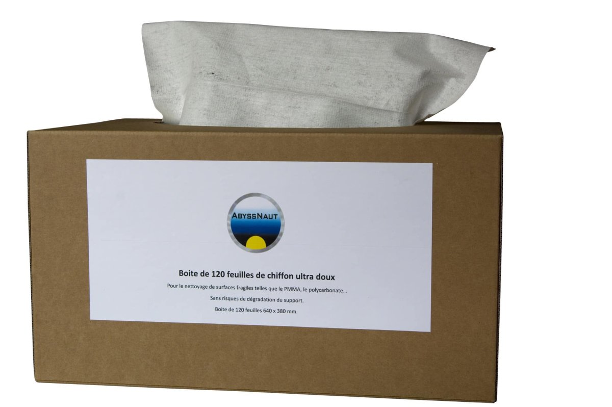 Chiffon Ultra doux – Nettoyage optique PMMA Aquarium et surfaces sensibles