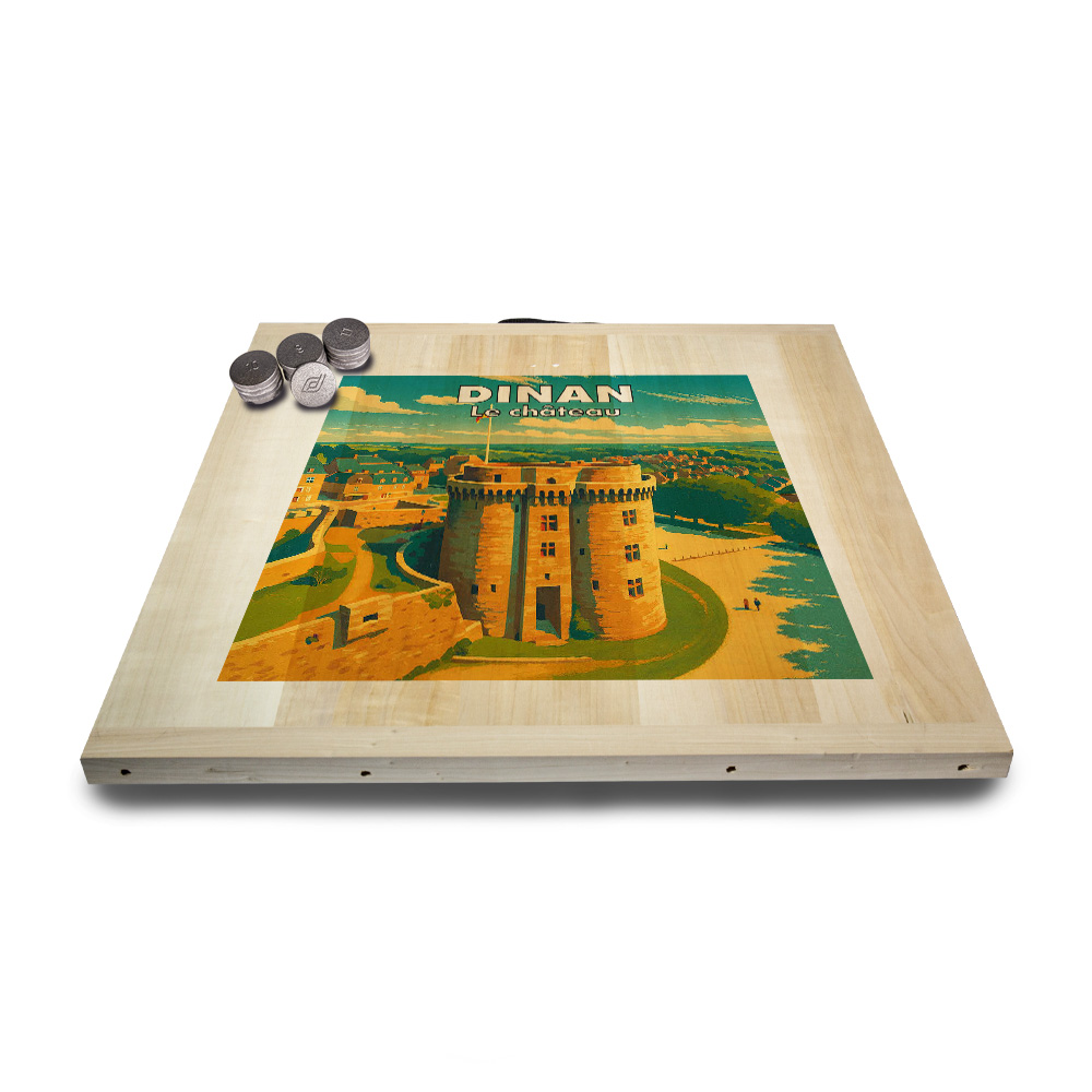 Kit de jeu de palets breton – Dinan – Le Château – Image 4