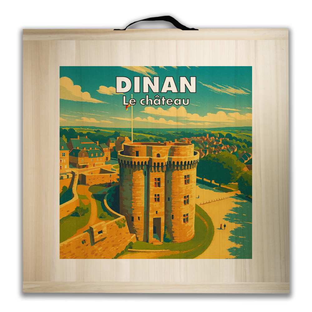 Kit de jeu de palets breton – Dinan – Le Château