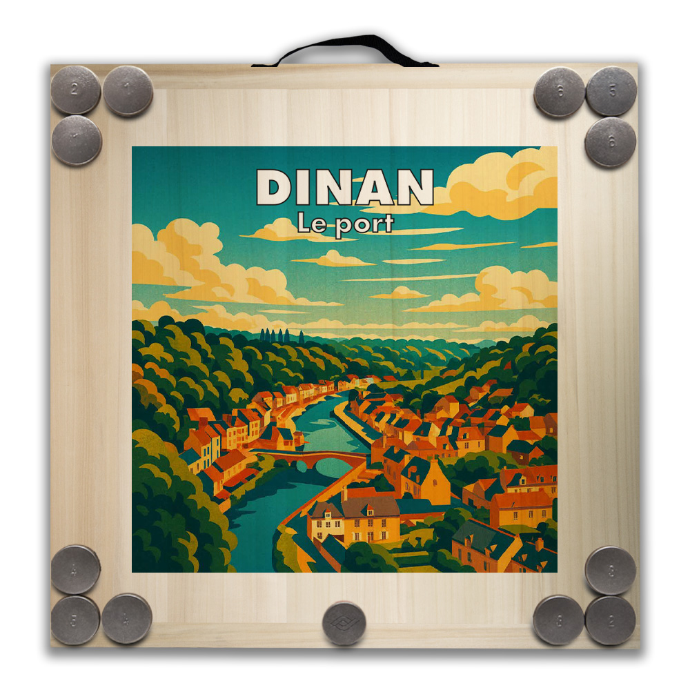 Kit de jeu de palets breton – Dinan – Le Port – Image 2