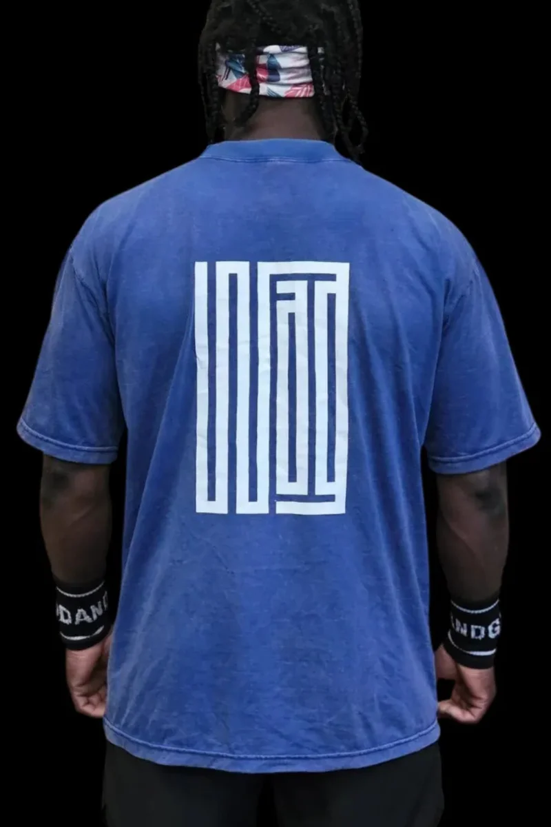 T-shirt oversize – Blue Storm – Image 5