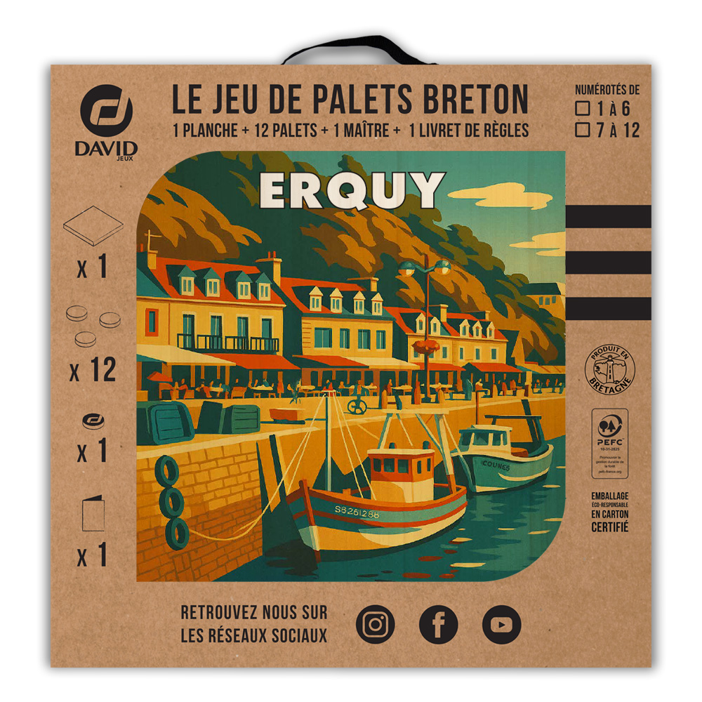 Kit de jeu de palets breton – Erquy – Image 3