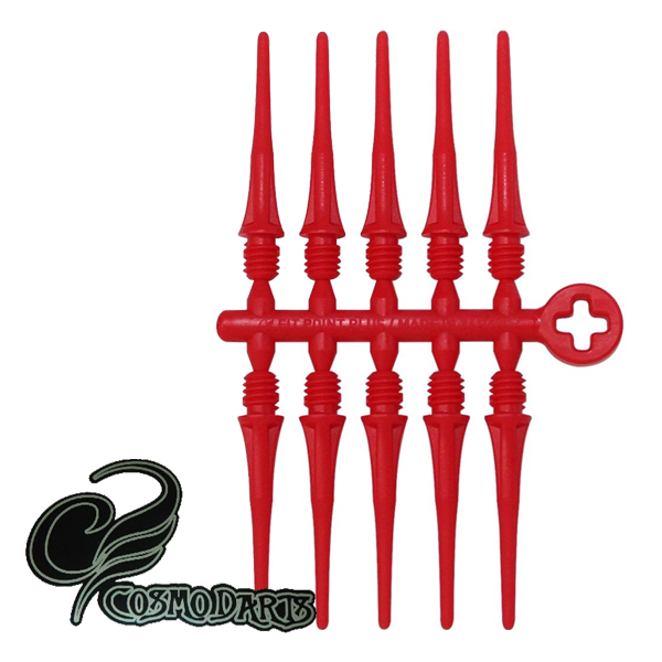 Pointes 2BA (50) Nylon Fit Plus Red (25mm)