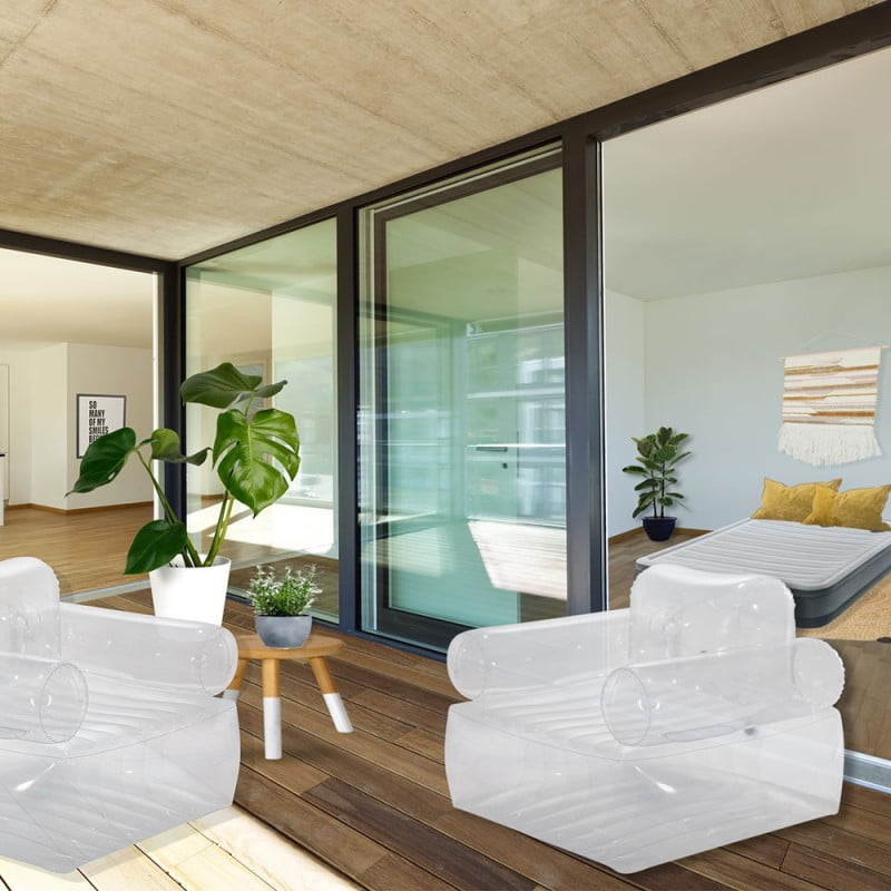 Fauteuil transparent Jelly Intex 66502NP – Image 4