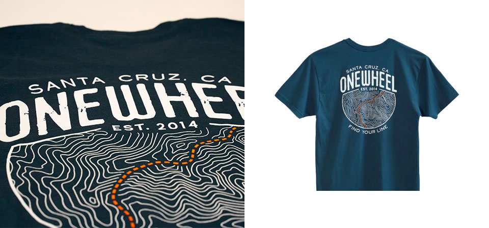 T-Shirt Onewheel Find Your Line – Image 2