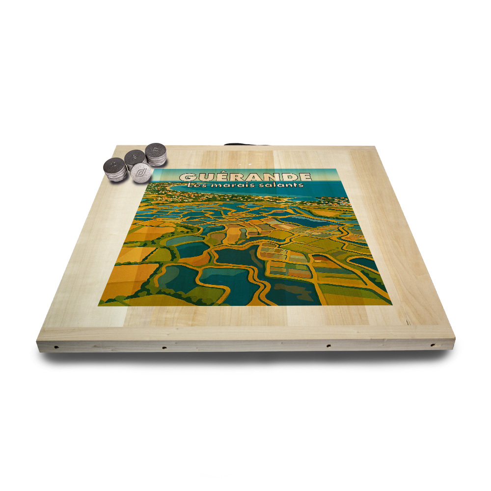 Kit de jeu de palets breton – Guérande – Les marais salants – Image 5