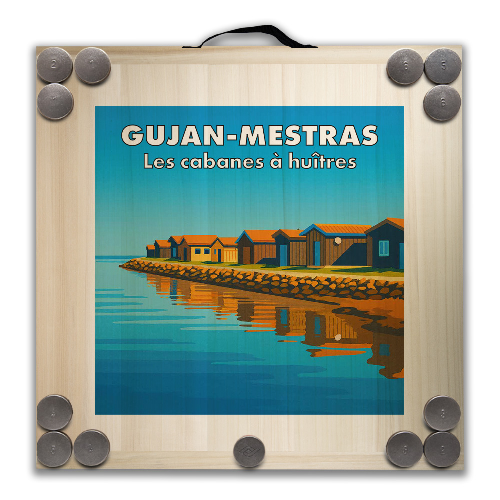 Kit de jeu de palets breton – Gujan Mestras – Image 2