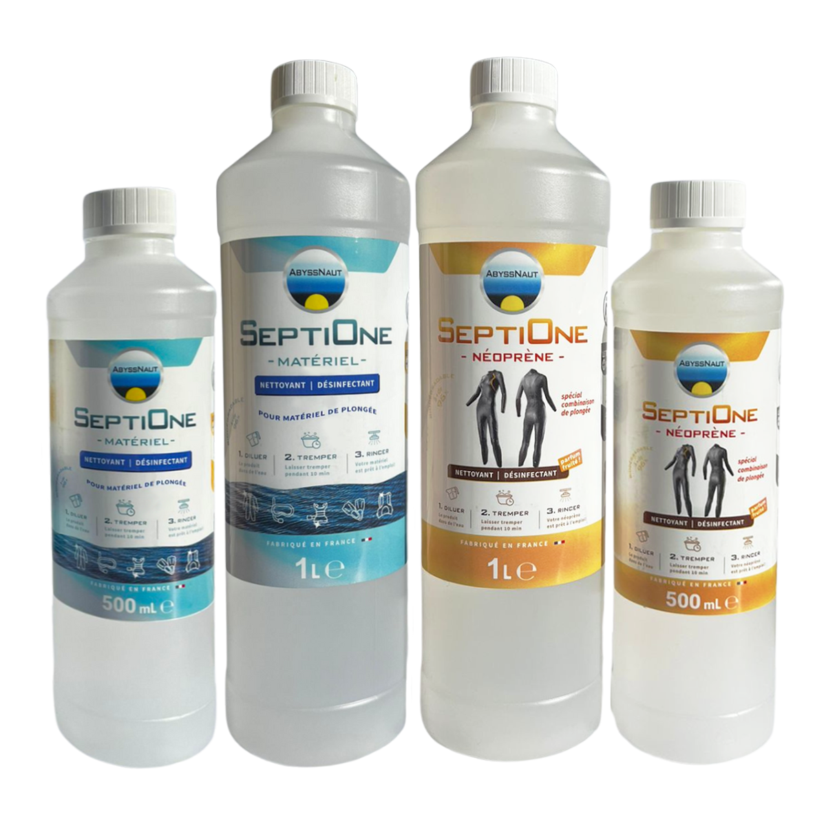 SeptiOne Néoprène – Désinfectant pour vêtements néoprène plongée – Image 2