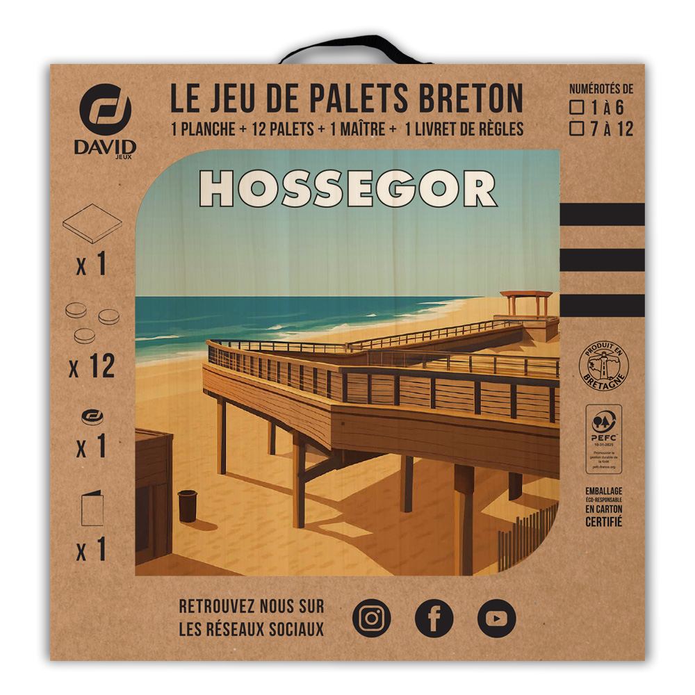 Kit de jeu de palets breton – Hossegor – Image 3