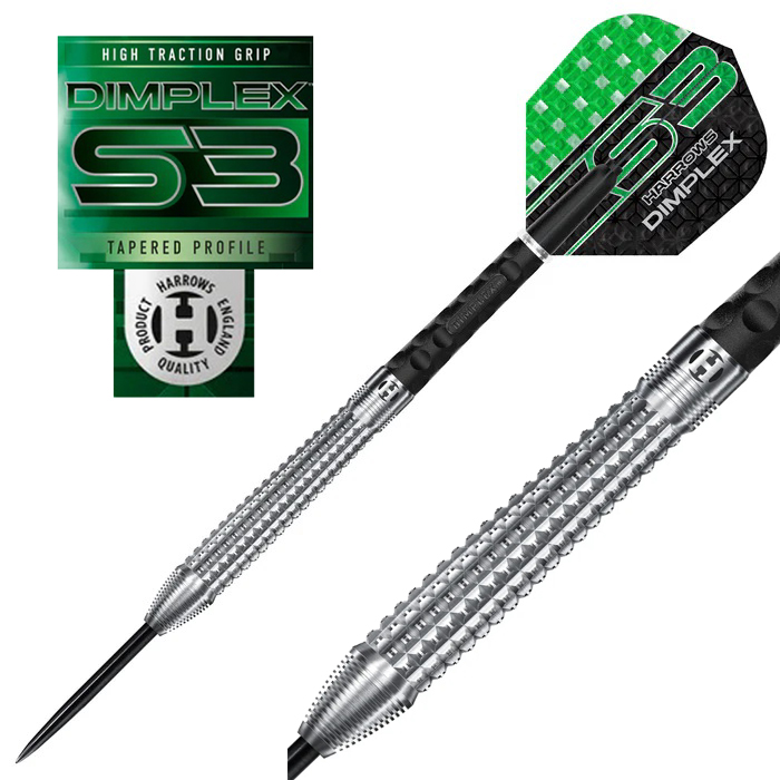 Jeu acier Harrows Dimplex S3 90% tgs 23g