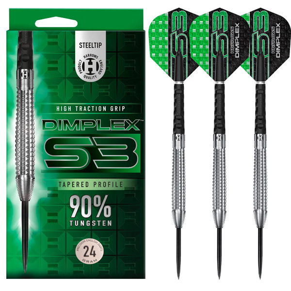 Jeu acier Harrows Dimplex S3 90% tgs 24g – Image 3