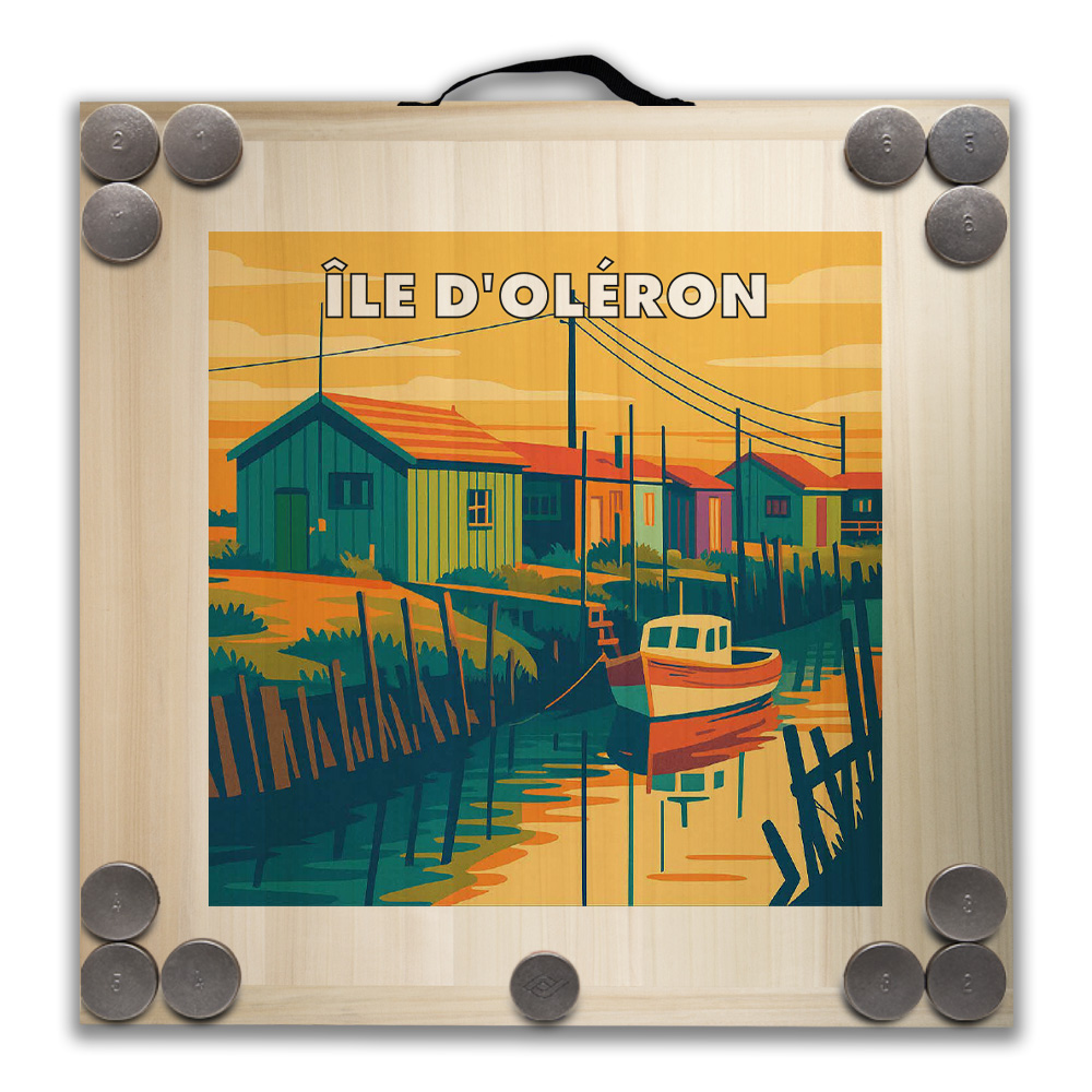 Kit de jeu de palets breton – Ile d’Oléron – Image 2